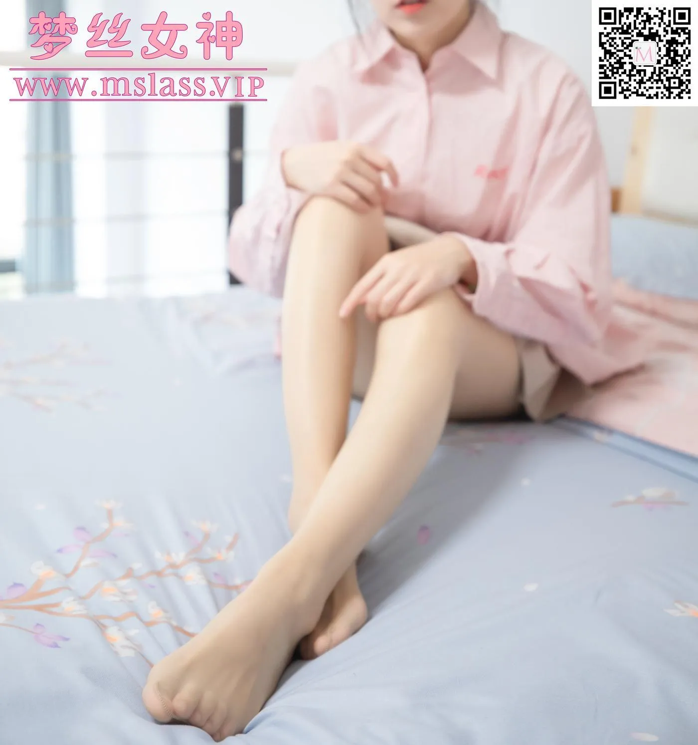 [MSLASS梦丝女神] 2020.10.22 NO.130 莹仙女 粉粉的 [66P]插图7